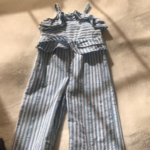 Toddler pinstripe jumpsuit size 2T